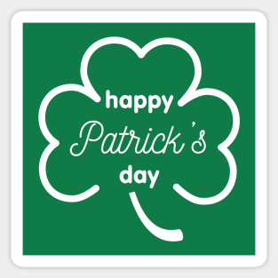 Happy St. Patrick's day Sticker